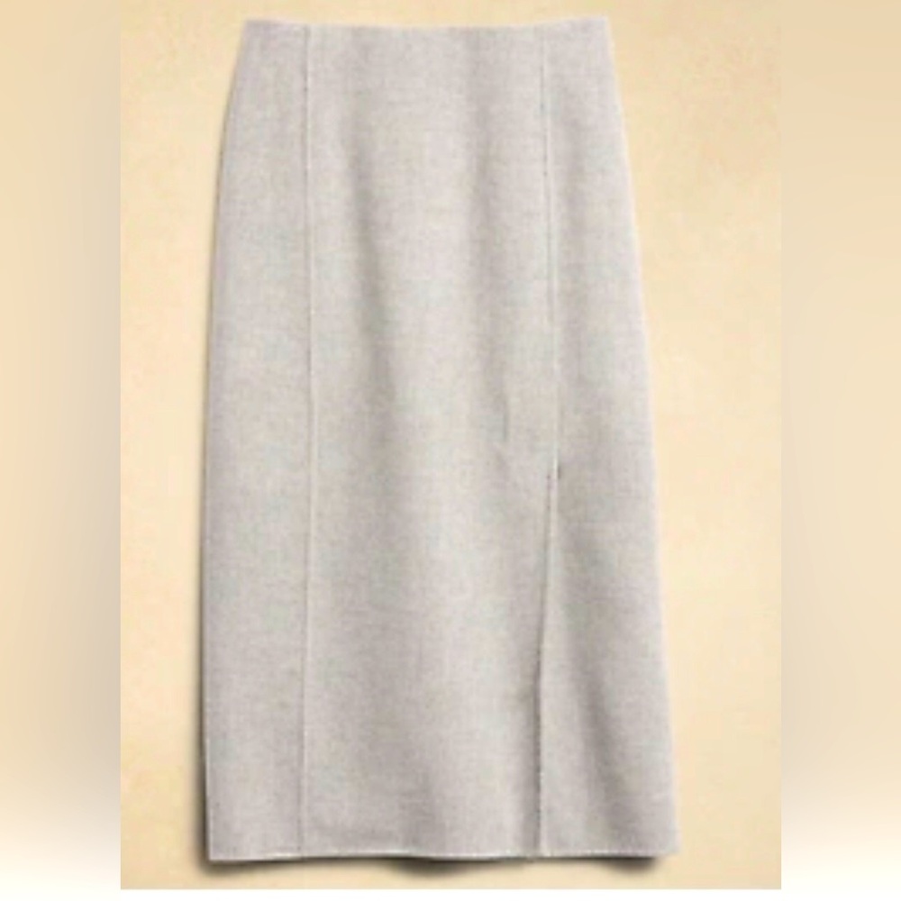Banana Republic AIKE WOOL-BLEND SKIRT size 10